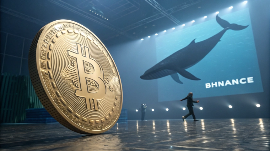  1,140 BTC 단숨에 바이낸스행…고래 움직임에 비트코인 2.6% 급등