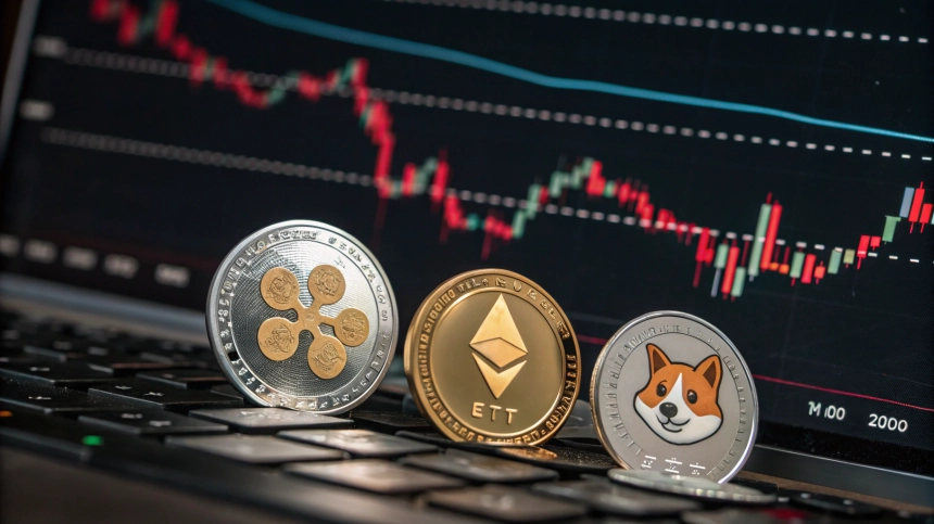 리플($XRP)·이더리움($ETH)·시바이누($SHIB), 기술적 정체에 시장 긴장 고조