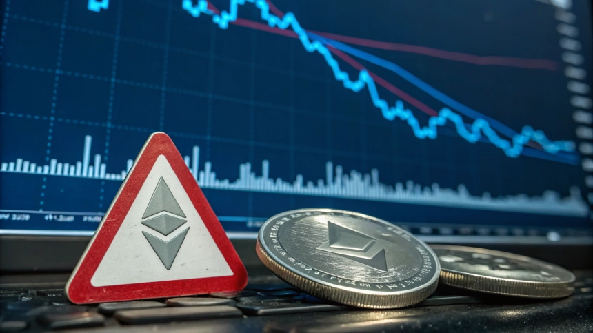 이더리움($ETH), 데스 크로스 임박…2,000달러 하락 가능성 경고