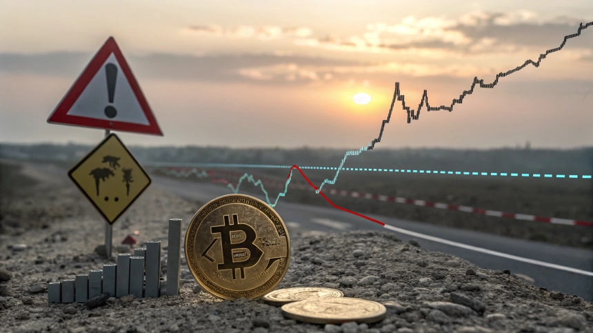  비트코인($BTC) 심리적 저항선 재돌파 실패…최대 9만 2,000달러 하락 경고