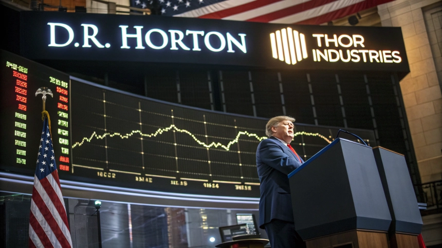  美 증시 '금리 인하+고용 부진'에 소폭 상승…D.R.호튼·THO 강세