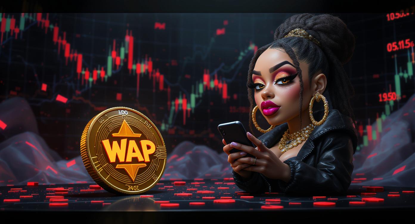 카디 비 홍보 밈코인 $WAP, 하루 만에 80% 폭락…전형적 '펌프 앤 덤프' 의혹