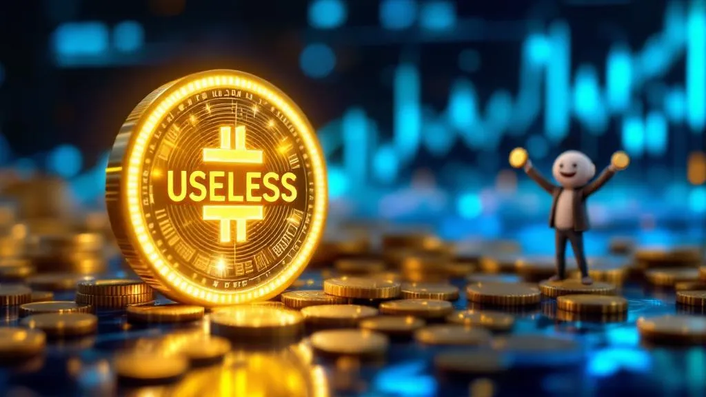 밈코인 USELESS, 시총 1억 달러 돌파