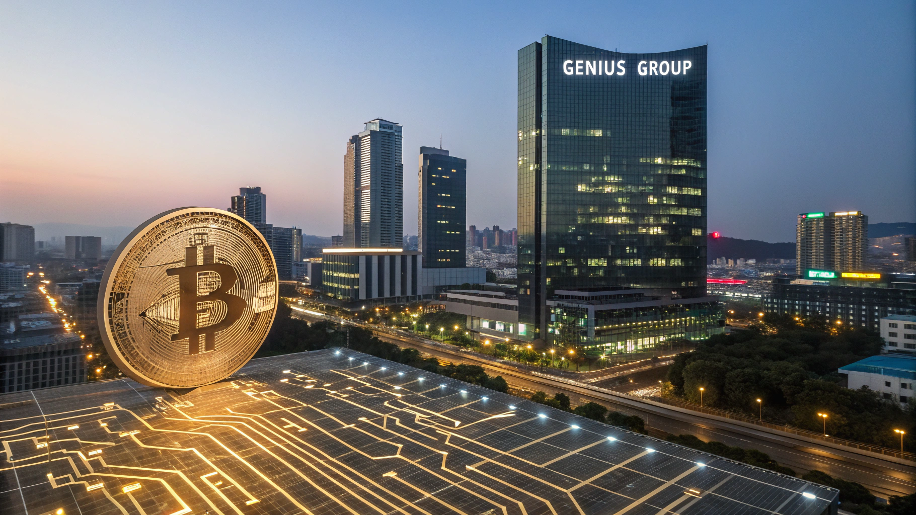 지니어스 그룹, 비트코인($BTC) 보유량 한 달 새 52% 확대… 1000BTC 목표 선언