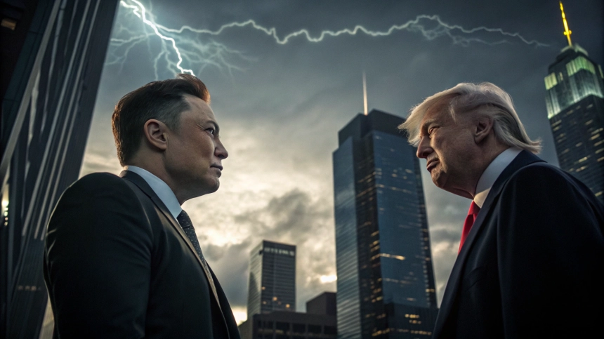  머스크 vs 트럼프 정면충돌… 테슬라 하루 만에 14% 폭락