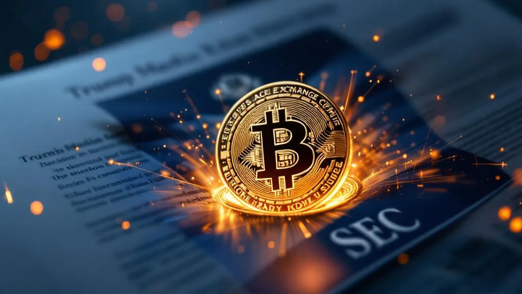트럼프 미디어, 비트코인 국고 보유 SEC 등록 승인