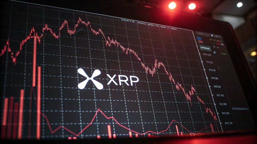  리플($XRP), 하락 삼각형 진입…1.18달러까지 추가 하락 가능성 경고