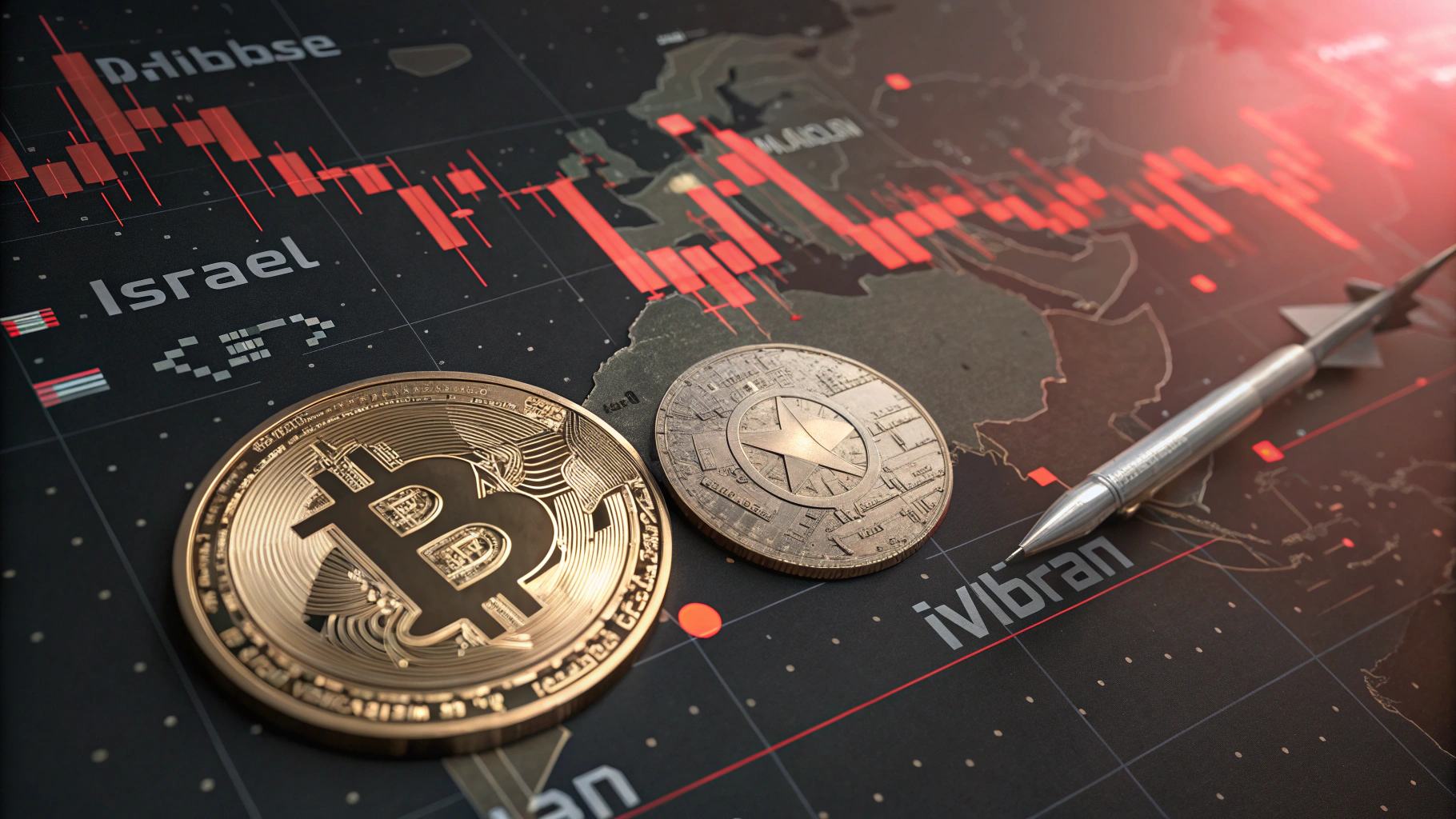 비트코인($BTC), 미·이란 긴장 고조에 급락…단기 지지선 9만 7,000달러 주목