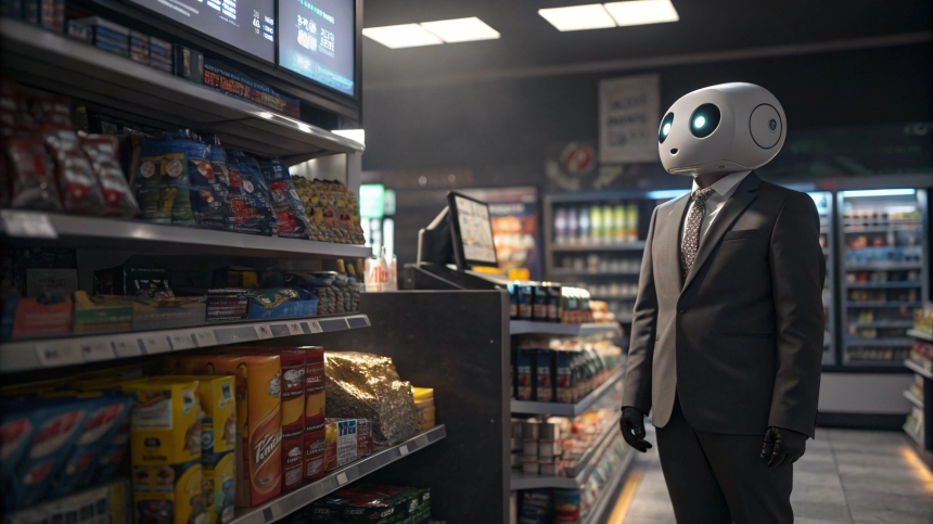  AI가 수트 입고 배달?…'착각하는 비서'가 매장을 맡았을 때 생긴 일