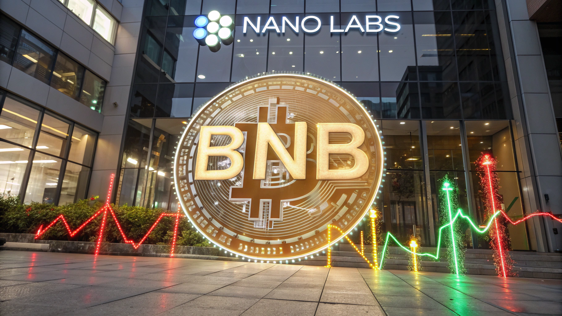 나노랩스, 바이낸스코인($BNB) 10억 달러 대량 매입 추진…주가 107% 급등