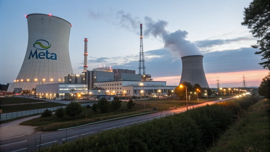  메타, 20년간 1121MW 원전 계약 체결…AI 인프라 위한 에너지 승부수