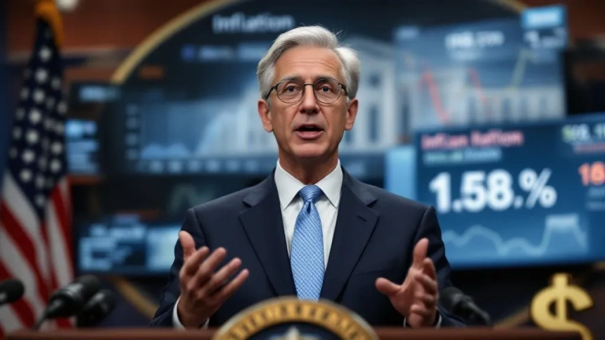 미 재무장관, 기자 질문에 반박…“인플레이션, 4년 만에 가장 안정적”