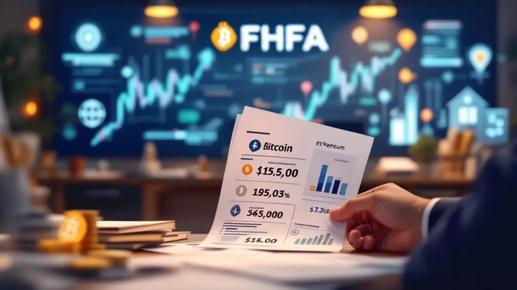 FHFA, 암호화폐 보유 내역 주택담보대출 심사에 반영 검토