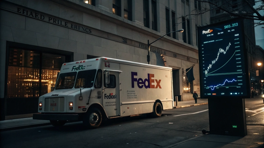 페덱스, 실적 앞두고 주가 7% 출렁 예고... 관세 변수 주목