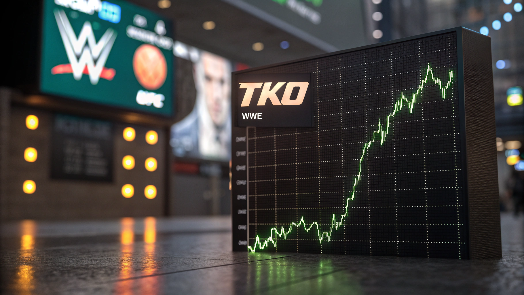 UFC·WWE 효과? TKO, 목표주가 잇단 상향에 6% 급등