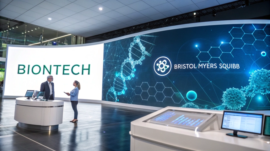  바이오엔텍(BNTX), 15조 면역항암제 빅딜에 17% 급등…브리스톨 마이어스와 협업