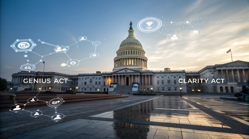  美 의회, 암호화폐 대규모 규제안 병합 추진…트럼프는 단독 처리 선호