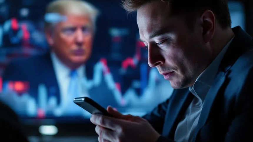 일론 머스크, '트럼프 관세로 경기침체' 발언 삭제