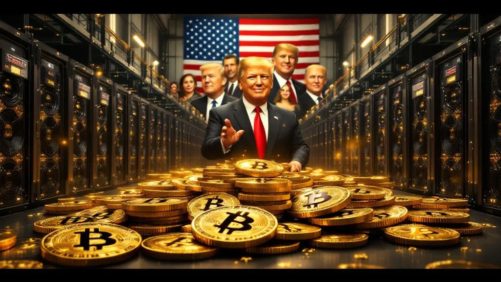 트럼프 일가 지원 비트코인 채굴사, 2,300만 달러 상당 BTC 확보