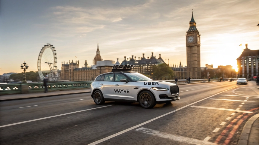  우버, 런던서 완전 자율주행 시험 돌입…웨이브와 유럽 공략 시동