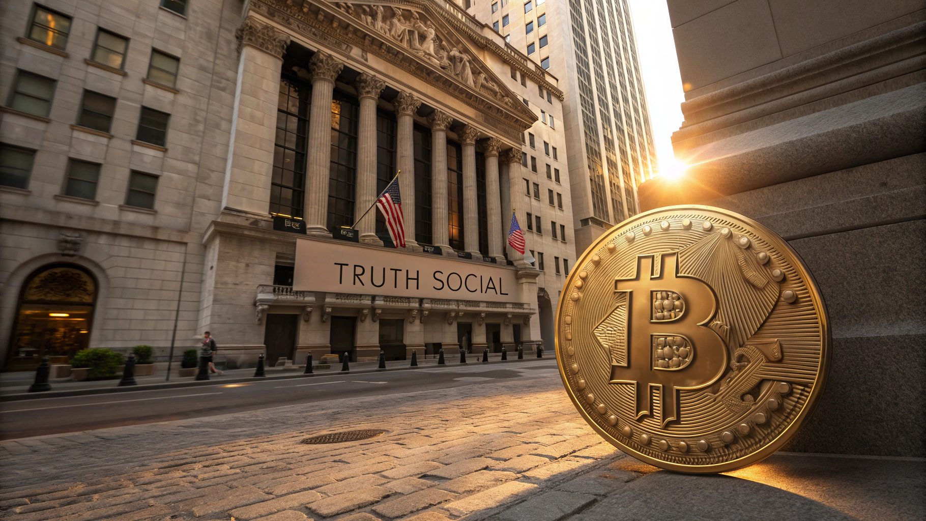 트럼프發 비트코인 ETF 출격…트루스소셜, NYSE 상장 신청