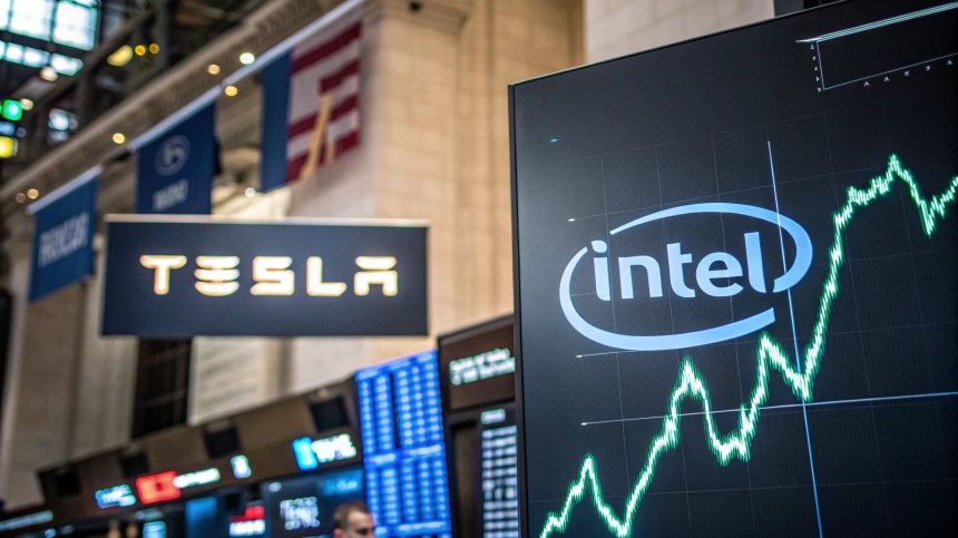  미중 협상 훈풍에 뉴욕증시 상승…테슬라·인텔 강세, 스머커는 16% 급락