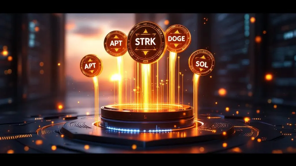 향후 일주일간 APT·STRK 등 대형 토큰 언락 예정