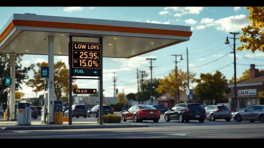 미국 휘발유 가격, 4년 만에 최저 수준