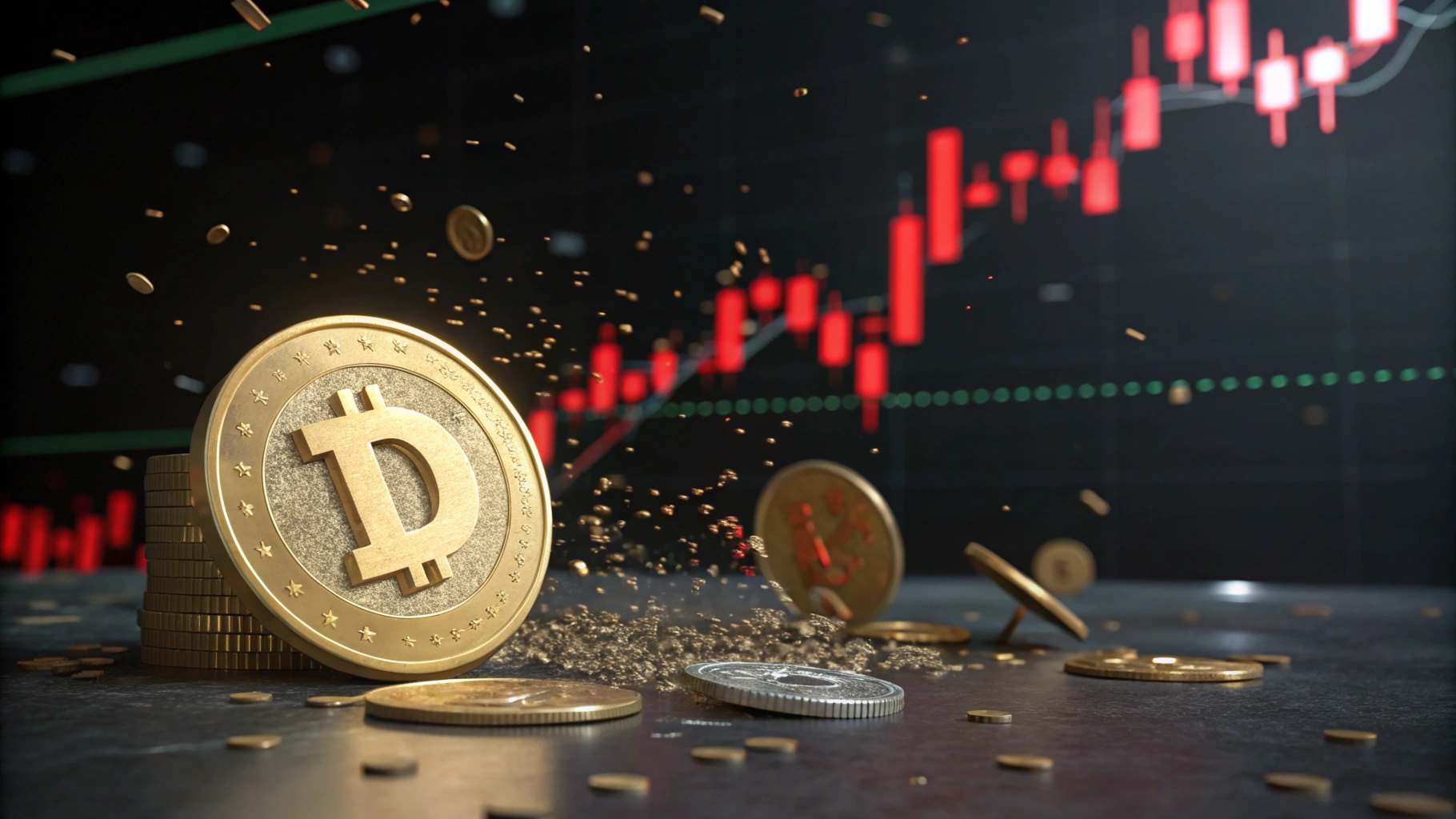 도지코인($DOGE) 롱 포지션 청산 88억 원... 상승 베팅 투자자들 '패닉'