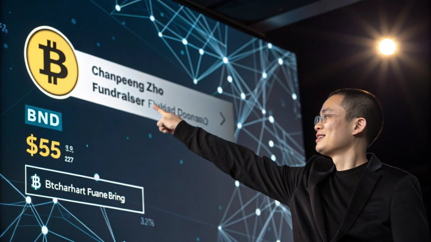  CZ, 블록체인 킬러앱으로 '크라우드펀딩' 주목…사하라AI 1,042억 원 모금 사례 강조