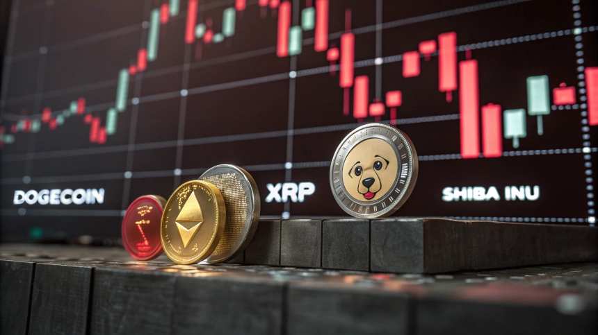 도지코인($DOGE)·XRP·시바이누(SHIB), '과매도 경고'…기술적 반등 혹은 또 다른 하락?
