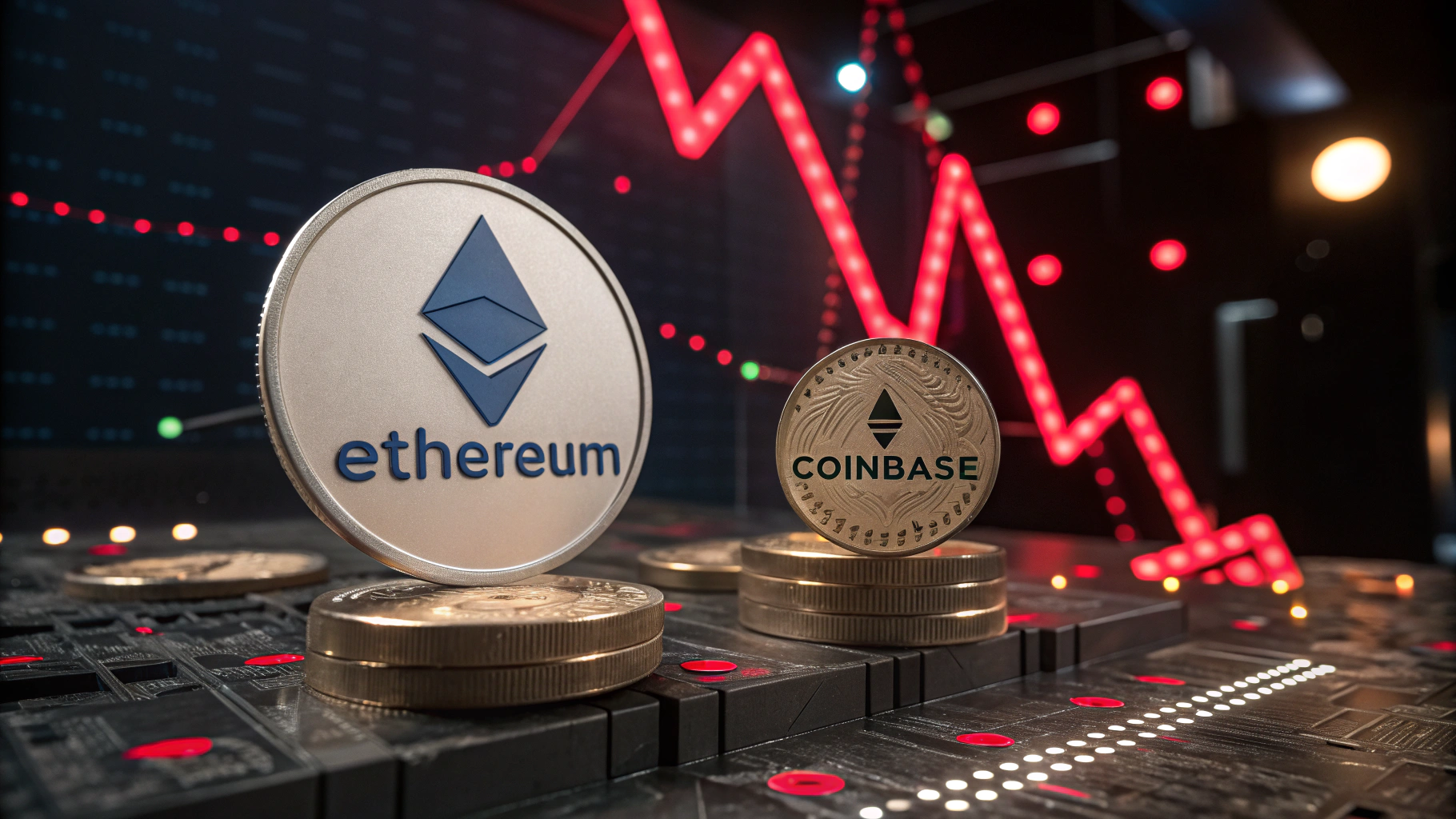 3억 달러 규모 이더리움($ETH), 코인베이스로 대이동…매도 신호인가