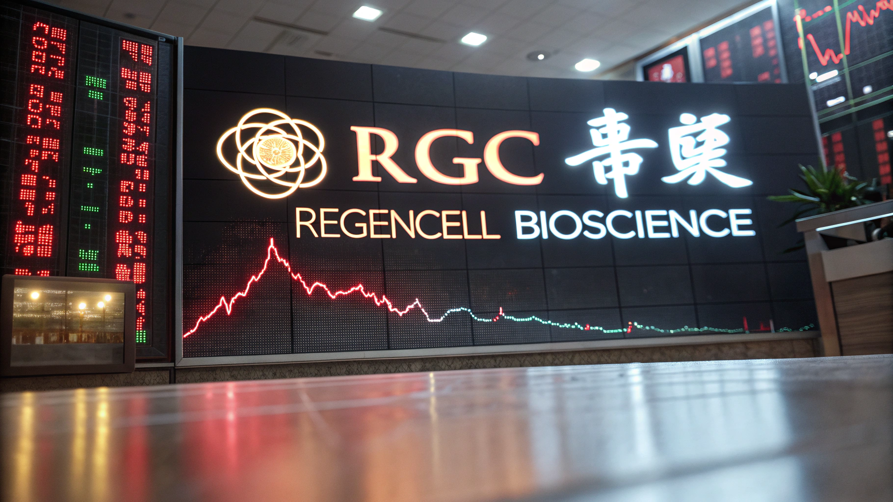 레젠셀(RGC), 38대1 주식분할에 장중 250% 폭등… 투자심리 '폭발'
