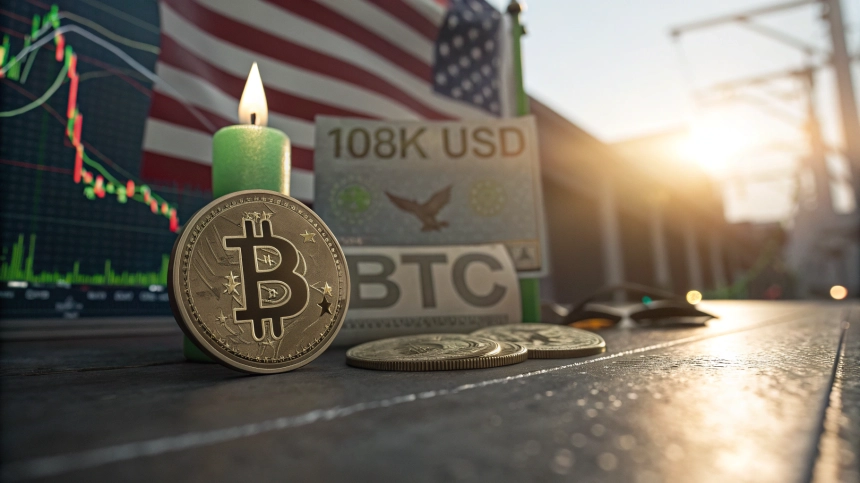  비트코인($BTC), 트럼프 휴전 발표 직후 10만 8,000달러 돌파…ETF 자금 4조 6,000억 원 유입