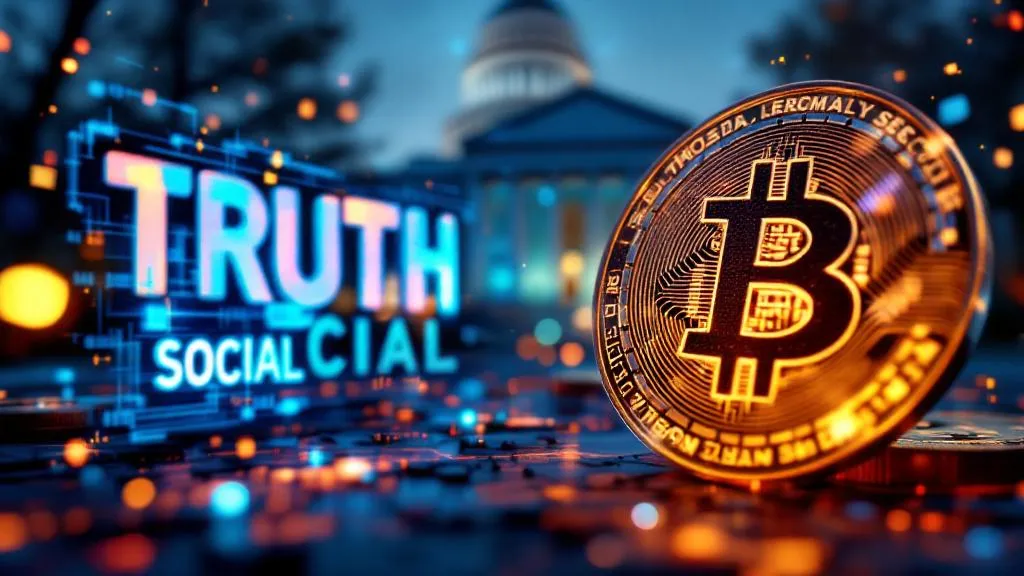 트럼프 '트루스 소셜', 비트코인 ETF 공식 신청