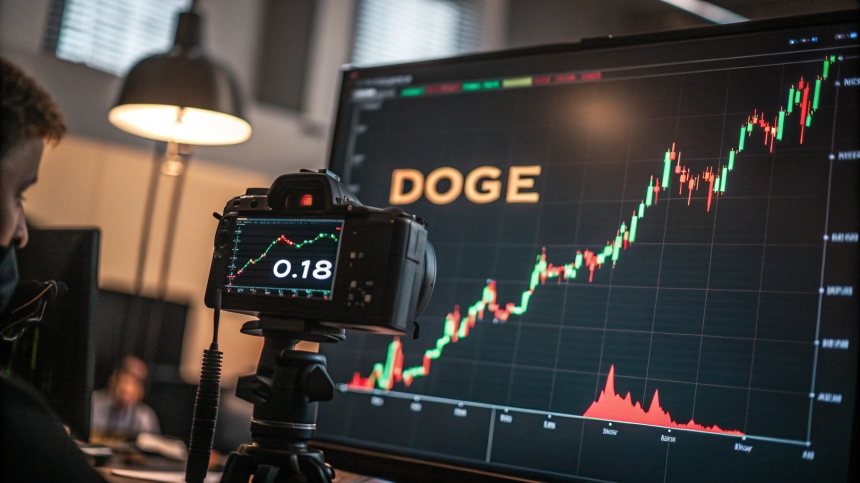  도지코인($DOGE), 단기 반등 시도…0.18달러 저항선 재시험 주목