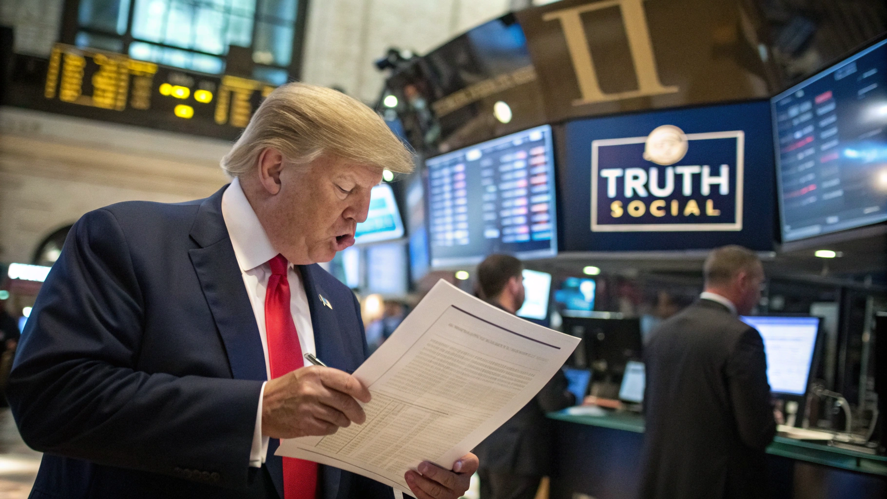 트럼프 대통령 소셜미디어 ETF 도전…비트코인($BTC) ETF 신청서 美 SEC에 제출