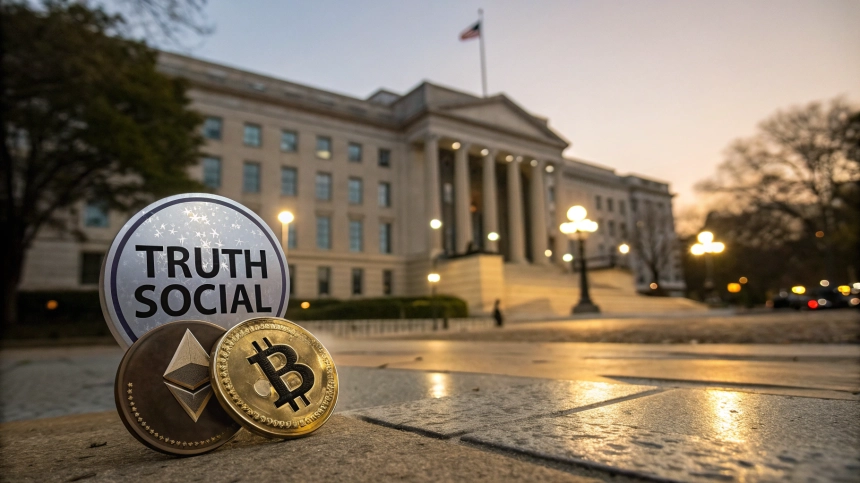  트럼프 대통령 플랫폼 '트루스 소셜', 비트코인·이더리움 듀얼 ETF 공식 신청