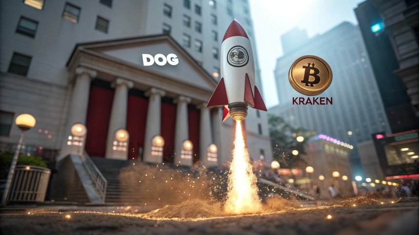 비트코인 기반 밈코인 DOG, 24시간 42% 급등…크라켄 상장 기대↑