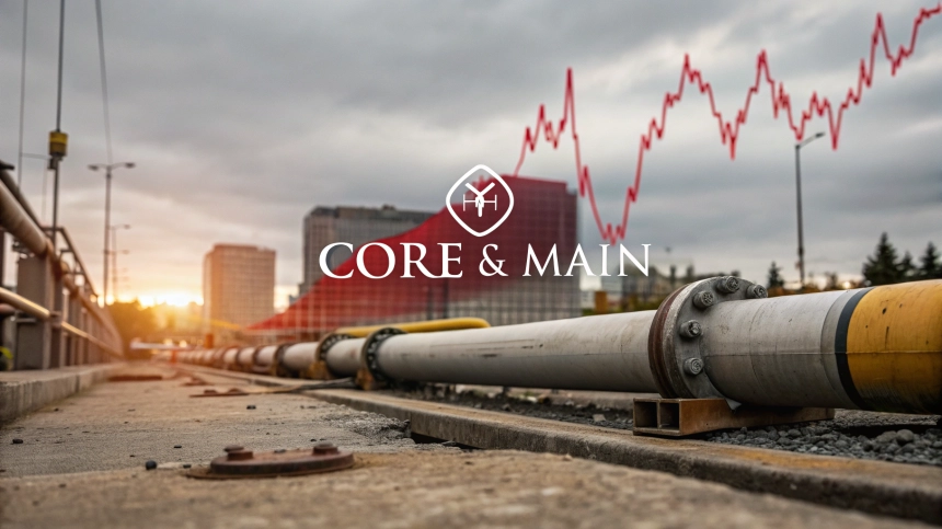  코어앤메인, 인프라시장 둔화 경고에 주가 2.3%↓…매출은 선방