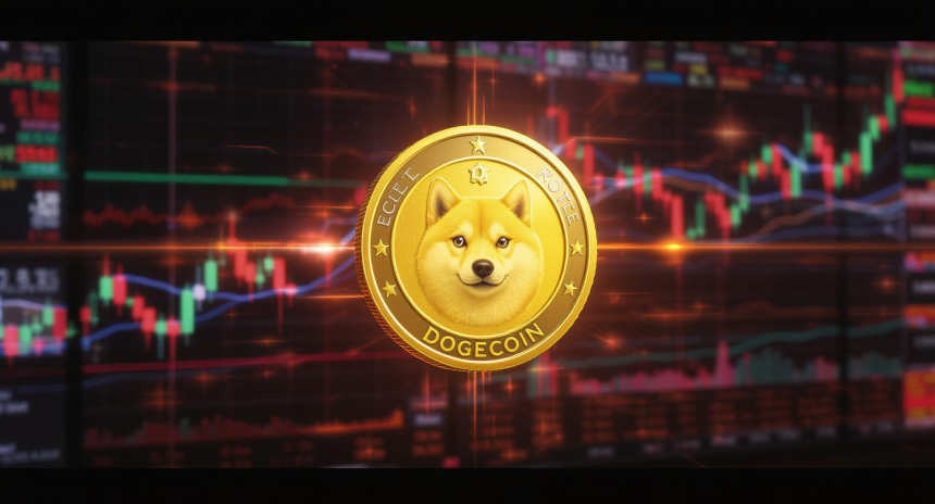  도지코인(DOGE), 시장 급락 속 거래량 150% 폭증…기관 매매가 주도