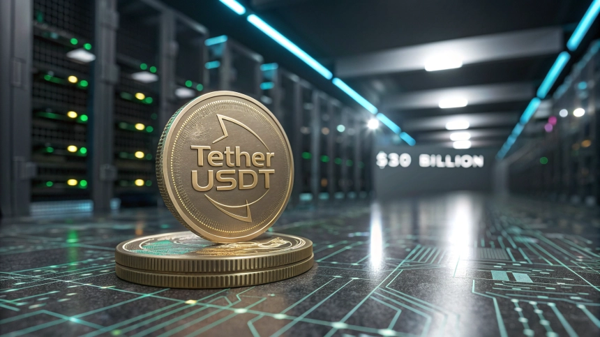 트론 기반 테더(USDT), 발행량 800억 달러 돌파…사상 최대 기록