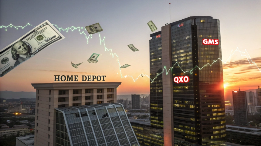  GMS 인수전 격화…홈디포 vs QXO, 4조 원대 '자재王' 쟁탈전