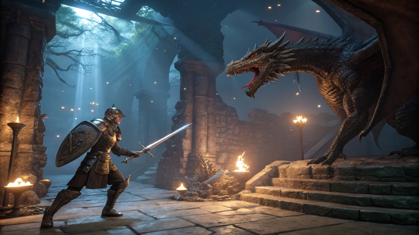  D&D, AAA 액션 어드벤처로 진화…위저즈-제다이 개발자 뭉쳤다