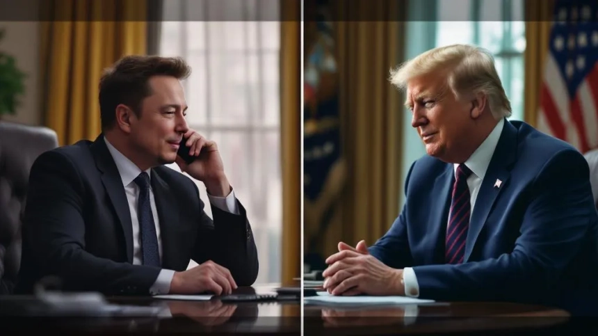 일론 머스크, 공개 사과 전 트럼프 대통령에 먼저 전화