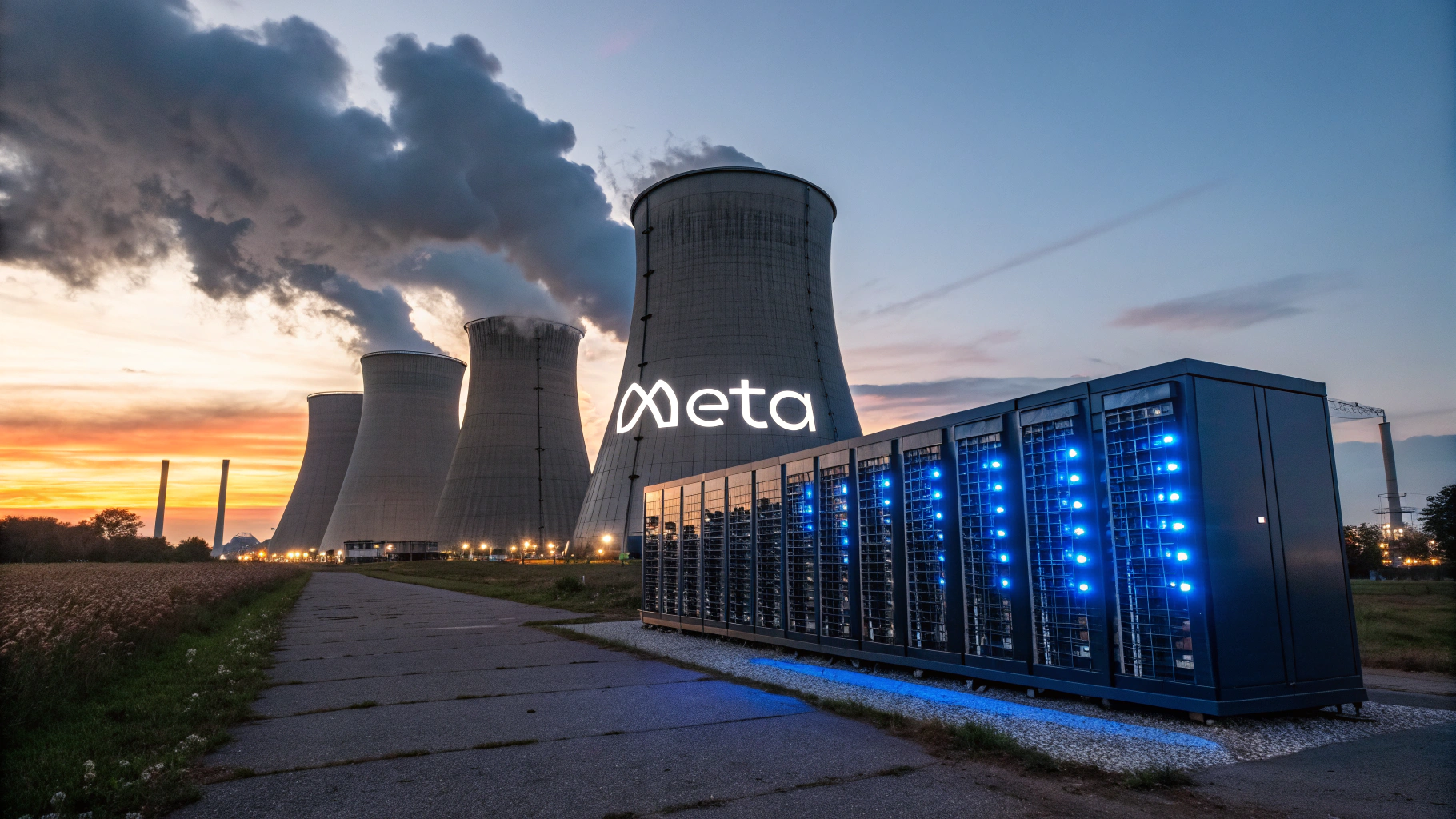 메타($META), AI 전력 수요 위해 원자력 20년 계약…1.1GW 확보