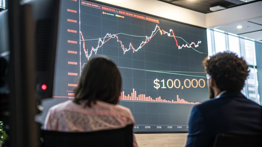  비트코인($BTC), 단기 하락 조정 진입…심리적 지지선 10만 달러 위협