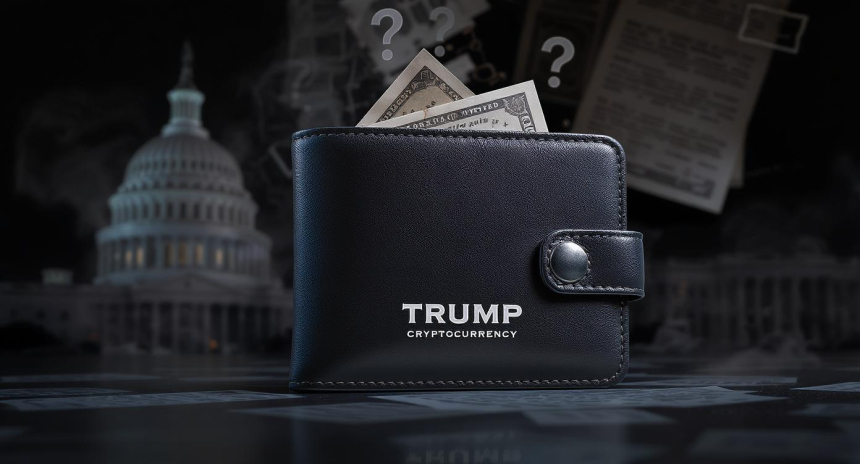  트럼프 '공식 암호화폐 지갑' 논란…가문은 부인, 의회는 조사 착수