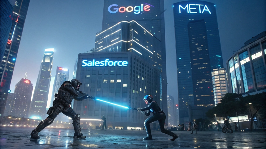  AI 에이전트 전쟁 본격화…구글·메타·세일즈포스 '초특화 경쟁' 가열