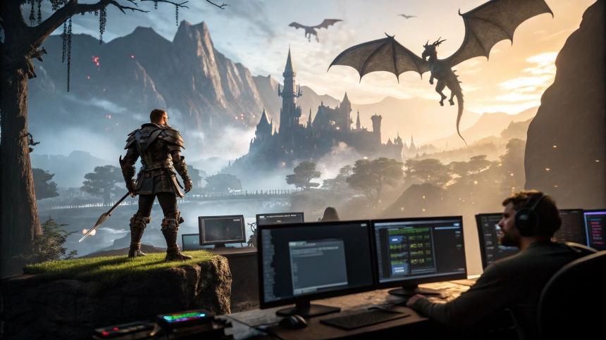  던전앤드래곤, 신작 액션 어드벤처 게임 나온다…WotC·자이언트스컬 손잡아